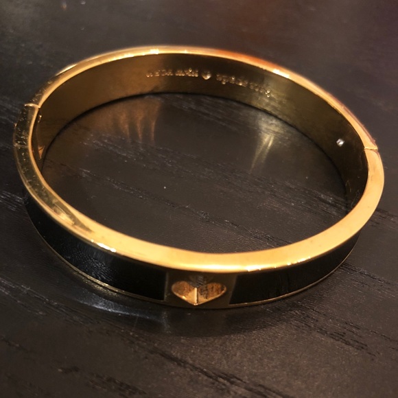 kate spade Jewelry - Black and gold Kate Spade bangle